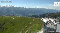 Archiv Foto Webcam Blick vom Gipfel der Schmittenhöhe 11:00