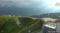 Archiv Foto Webcam Blick vom Gipfel der Schmittenhöhe 17:00