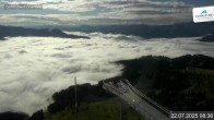 Archiv Foto Webcam Blick vom Gipfel der Schmittenhöhe 07:00