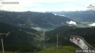 Archiv Foto Webcam Blick vom Gipfel der Schmittenhöhe 09:00