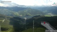 Archiv Foto Webcam Blick vom Gipfel der Schmittenhöhe 15:00