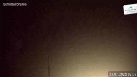 Archiv Foto Webcam Blick vom Gipfel der Schmittenhöhe 01:00