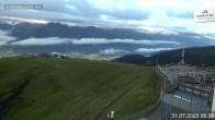 Archiv Foto Webcam Blick vom Gipfel der Schmittenhöhe 05:00