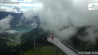 Archiv Foto Webcam Blick vom Gipfel der Schmittenhöhe 09:00