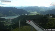 Archiv Foto Webcam Blick vom Gipfel der Schmittenhöhe 15:00