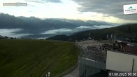 Archiv Foto Webcam Blick vom Gipfel der Schmittenhöhe 05:00