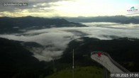 Archiv Foto Webcam Blick vom Gipfel der Schmittenhöhe 06:00