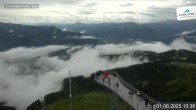 Archiv Foto Webcam Blick vom Gipfel der Schmittenhöhe 09:00