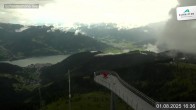 Archiv Foto Webcam Blick vom Gipfel der Schmittenhöhe 15:00