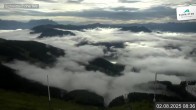 Archiv Foto Webcam Blick vom Gipfel der Schmittenhöhe 07:00
