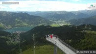 Archiv Foto Webcam Blick vom Gipfel der Schmittenhöhe 13:00