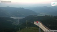 Archiv Foto Webcam Blick vom Gipfel der Schmittenhöhe 19:00