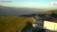 Archiv Foto Webcam Blick vom Gipfel der Schmittenhöhe 05:00