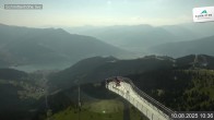 Archiv Foto Webcam Blick vom Gipfel der Schmittenhöhe 09:00