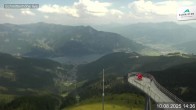 Archiv Foto Webcam Blick vom Gipfel der Schmittenhöhe 13:00