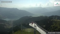 Archiv Foto Webcam Blick vom Gipfel der Schmittenhöhe 09:00
