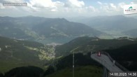 Archiv Foto Webcam Blick vom Gipfel der Schmittenhöhe 13:00