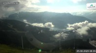 Archiv Foto Webcam Blick vom Gipfel der Schmittenhöhe 07:00