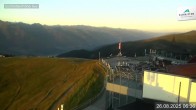 Archiv Foto Webcam Blick vom Gipfel der Schmittenhöhe 05:00