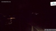 Archiv Foto Webcam Blick vom Gipfel der Schmittenhöhe 23:00