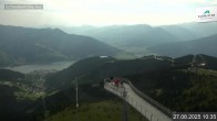 Archiv Foto Webcam Blick vom Gipfel der Schmittenhöhe 09:00