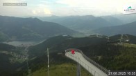 Archiv Foto Webcam Blick vom Gipfel der Schmittenhöhe 15:00