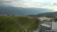Archiv Foto Webcam Blick vom Gipfel der Schmittenhöhe 17:00