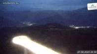 Archiv Foto Webcam Blick vom Gipfel der Schmittenhöhe 19:00