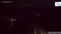 Archiv Foto Webcam Blick vom Gipfel der Schmittenhöhe 23:00