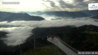 Archiv Foto Webcam Blick vom Gipfel der Schmittenhöhe 05:00