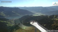 Archiv Foto Webcam Blick vom Gipfel der Schmittenhöhe 09:00