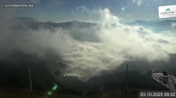 Archiv Foto Webcam Blick vom Gipfel der Schmittenhöhe 08:00