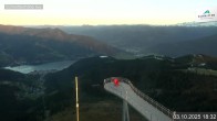 Archiv Foto Webcam Blick vom Gipfel der Schmittenhöhe 17:00