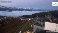 Archiv Foto Webcam Blick vom Gipfel der Schmittenhöhe 06:00