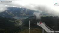 Archiv Foto Webcam Blick vom Gipfel der Schmittenhöhe 11:00