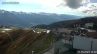 Archiv Foto Webcam Blick vom Gipfel der Schmittenhöhe 13:00