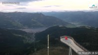 Archiv Foto Webcam Blick vom Gipfel der Schmittenhöhe 17:00