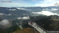 Archiv Foto Webcam Blick vom Gipfel der Schmittenhöhe 11:00
