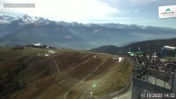 Archiv Foto Webcam Blick vom Gipfel der Schmittenhöhe 13:00
