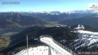 Archiv Foto Webcam Blick vom Gipfel der Schmittenhöhe 11:00