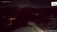 Archiv Foto Webcam Blick vom Gipfel der Schmittenhöhe 23:00