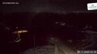 Archived image Webcam View Schmittenhöhe 01:00