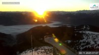 Archiv Foto Webcam Blick vom Gipfel der Schmittenhöhe 06:00
