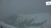 Archiv Foto Webcam Blick vom Gipfel der Schmittenhöhe 01:00