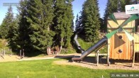 Archiv Foto Webcam Schmitten: Restaurant und Spielplatz Sonnkogel 07:00