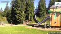 Archiv Foto Webcam Schmitten: Restaurant und Spielplatz Sonnkogel 07:00