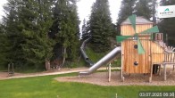 Archiv Foto Webcam Schmitten: Restaurant und Spielplatz Sonnkogel 05:00