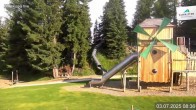Archiv Foto Webcam Schmitten: Restaurant und Spielplatz Sonnkogel 07:00