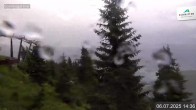 Archiv Foto Webcam Schmitten: Restaurant und Spielplatz Sonnkogel 13:00