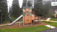 Archiv Foto Webcam Schmitten: Restaurant und Spielplatz Sonnkogel 05:00